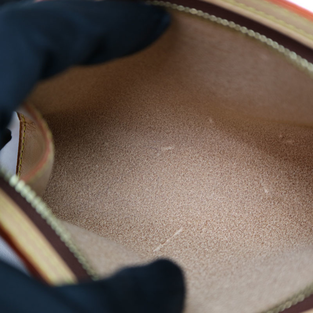 Louis Vuitton Amble Handbag PM Hippo Monogram Brown Vinyl - Picture 10 of 10